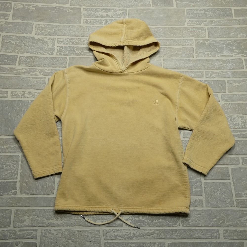 VINTAGE Union Bay Hoodie Womens Large‎ Yellow Fleece Hooded Sweatshirt USA Made